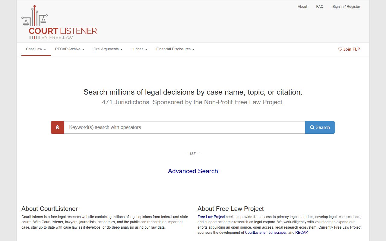 Miami County court records CourtListener search resource